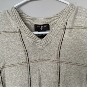 dockers oversized sweater vest